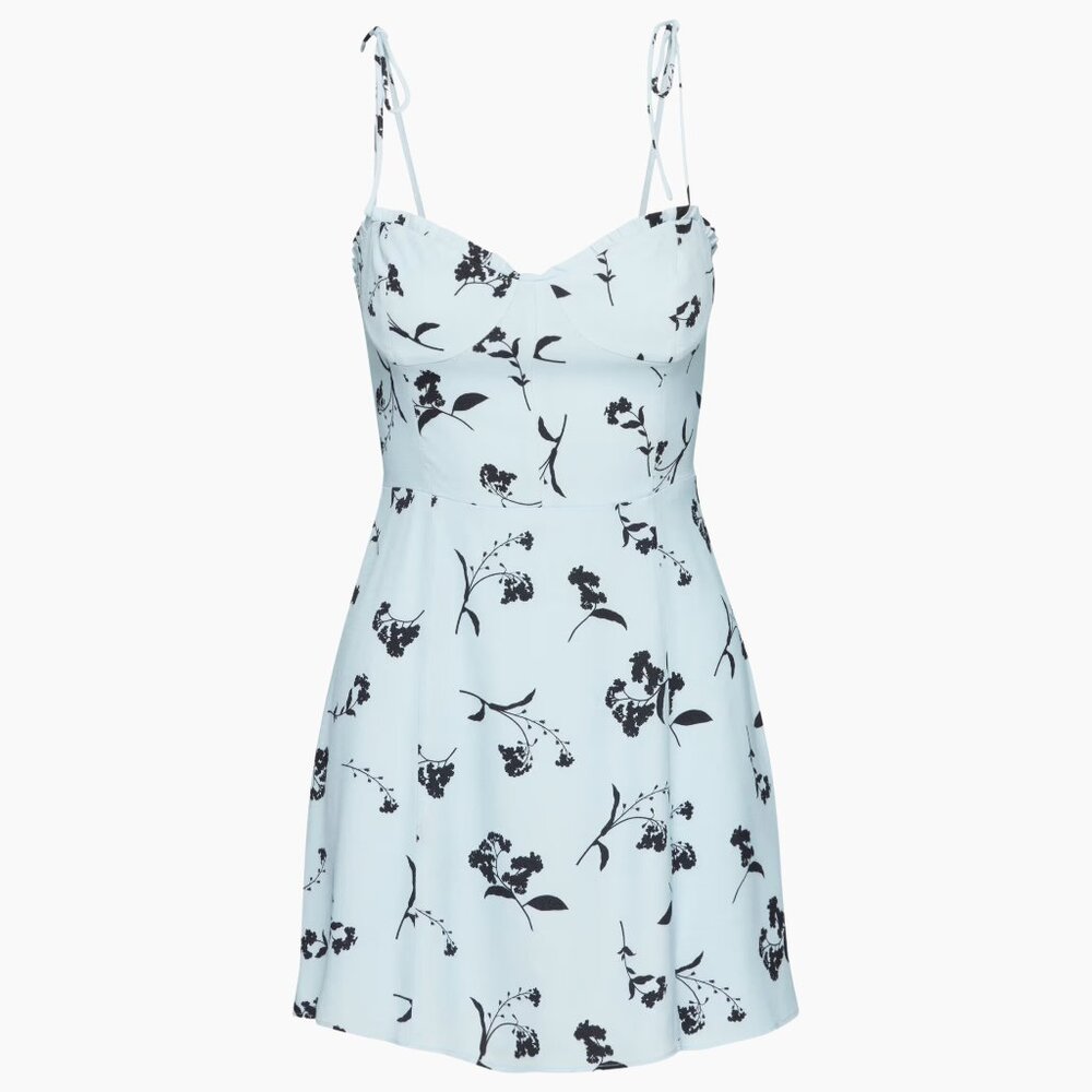 NWT - Wilfred Fable Dress in Heatwave Blue/Black
